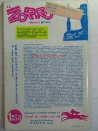 El Zorro 1968 nr 10 - nr 118 Mies Toledosta