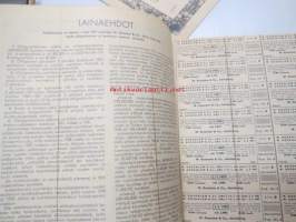 W. Rosenlew &amp; Co, aktiebolag 7 1/4% Obligaatio määrältään 80 000 mkLitt. B Obligation 1957 -obligaatiolaina, blanco