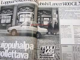 Mitsubishi Lancer kestotesti -eripainos Tuulilasi 1980 nr 12