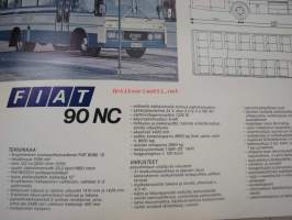Fiat 314, 90 NC, 55 NC linja-auto -myyntiesite