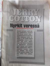 Jerry Cotton 1991 nr 10 Nyrkyt veressä