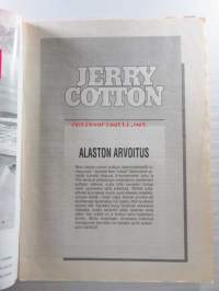Jerry Cotton 1992 nr 1 Alaston arvoitus