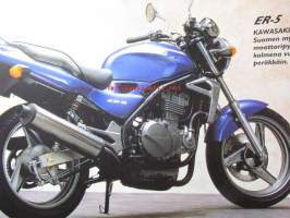 Kawasaki malliesite - Moottoripyörä myyntiesite