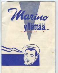 Marino yllättää  - pienpainate 1953