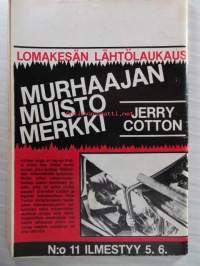 Jerry Cotton 1976 nr 10 - Pikatie perikatoon
