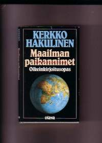 Maailman paikannimet - Oikeinkirjoitusopas