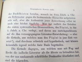 Akademische Vorlesungen ûber Indische Literaturgesisichte von Albrecht Weber