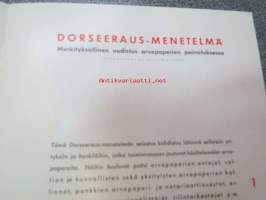 Arvopaperien dorseeraus - uudistus arvopaperien painatuksessa -esite