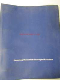 Hanomag Henschel Ottomoottorin A 60-16 EC Korjaamokäsikirja / Reparationshandbok / Reparationshandbog