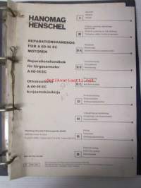 Hanomag Henschel Ottomoottorin A 60-16 EC Korjaamokäsikirja / Reparationshandbok / Reparationshandbog