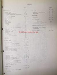 MOT. J..(E) Renault Workshop manual, Petrol engine, 4-cylinders-with Alunium cylinder block, Type 807-A5L / 841-A1M/A2M / 843-A6M - katso mallimerkinnät kuvista