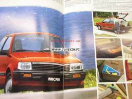 Nissan Micra -myyntiesite