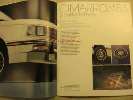 Cadillac Cimarron vm. 1983 myyntiesite