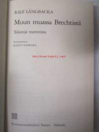 Muun muassa Brechtistä - Tekstejä teatterista