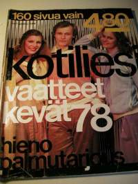 kotiliesi  1978  nr 7  vaatteet kevät 78