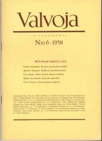 Valvoja 6/1958