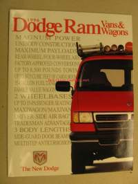Dodge Ram Vans &amp; Wagons vm. 1996 myyntiesite