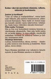 Pitkä matka Veronaan ja muita näytelmiä, 1990.