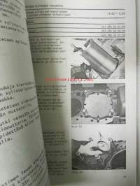 Mercedes-Benz Uudet kuorma-autotyypit 1980-81 huoltotöiden johdantovihko, katso kuvista tarkemmat tyypit ja mallitiedot