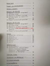 Mercedes-Benz Jakeluautot 407 D ja 409 D, huoltotöiden johdantovihko, katso kuvista sisältö tarkemmin