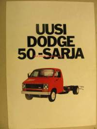 Dodge 50-sarja myyntiesite