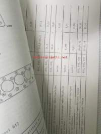 Mercedes-Benz Diesel moottoreiden OM, 615, OM 616 ja 617 tekniset tiedot - ote talukkokirjasta &quot; Tabellenbuch personenwagen stand Dezember 1975, katso kuvista
