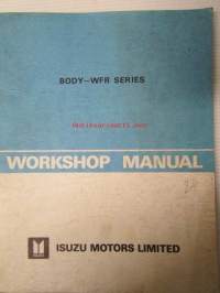 Isuzu Workshop Manual Body - WFR Series, katso kuvista sisältö tarkemmin