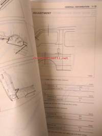 Isuzu Workshop Manual Body - WFR Series, katso kuvista sisältö tarkemmin