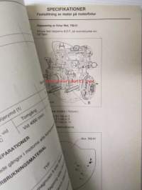 Renault Reparationshandbok Motorer (bensin) 4-cylindriga - gjutna, katso kuvista sisältö ja moottorityypit tarkemmin