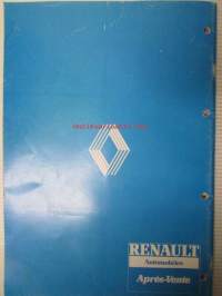 Renault Reparationshandbok Motorer (bensin) 4-cylindriga - gjutna, katso kuvista sisältö ja moottorityypit tarkemmin