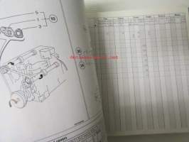 Fiat Marea Service time schedule and fault codes, Cars volume 2 - vikakoodit