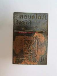 Kalevan Kisat Turussa 1954 -rintamerkki