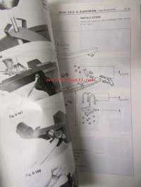 Toyota Hilux Repair Manual Chassis &amp; Body - Korjaamokäsikirja