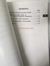 Toyota Hilux Repair Manual Chassis &amp; Body - Korjaamokäsikirja