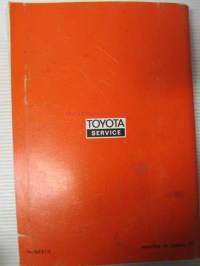Toyota Hilux Repair Manual Chassis &amp; Body - Korjaamokäsikirja