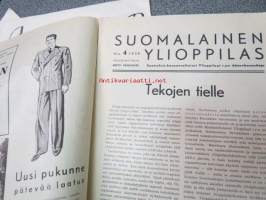 Suomalainen ylioppilas 1939 nr:ot 1-4