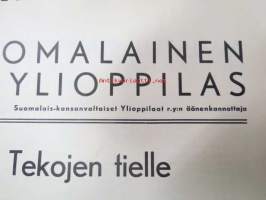 Suomalainen ylioppilas 1939 nr:ot 1-4