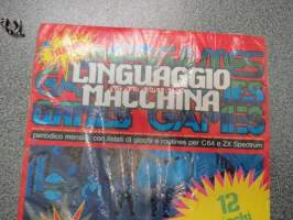 Linguaccia Macchina Commodore 64 / 128, ZX Spectrum 48 K -avaamaton pelikasettipakkaus