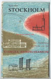 Stockholm 1952 - kartta