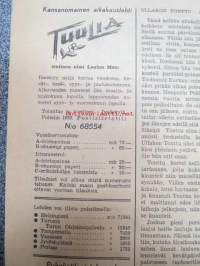 Tuulia II painos / C-painos - kansanomainen aikakauslehti, entinen nimi &quot;Laulun maa&quot;, ilmestynyt Jyväskylässsä -joulunumero