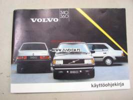 Volvo 340 / 360 -käyttöohjekirja