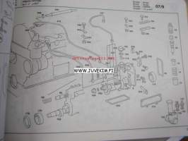 Mercedes-Benz Motor TYP OM 616 Catalog G 1985 -varaosaluettelo