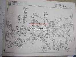 Mercedes-Benz Motor TYP OM 616 Catalog G 1985 -varaosaluettelo