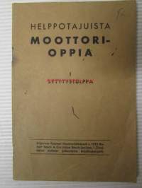 Helppotajuista moottorioppia I sytystulppa