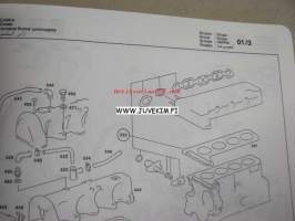 Mercedes-Benz Motor TYP OM 616 Catalog G 1985 -varaosaluettelo