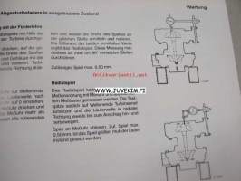 Mercedes-Benz Motor TYP OM 616, OM 617, OM 617 A Industriemotoren betriebsanleitung -teollisuusmoottorit käyttöohjekirja