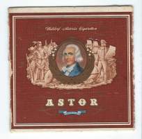 Astor Cigaretten -  tupakkaetiketti, tupakka-askin kansi