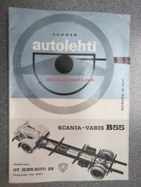 Suomen Autolehti 1959 nr 10, sis. mm. seur. artikkelit / kuvat / mainokset; Zenit / Donatini, Champion, Magirus-Deutz, Borgward, Hella, Stahlwille, Frankfurtin