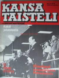 Kansa taisteli - miehet kertovat 1978 nr 6 / kaksi Juhannusta, viimeisenä Petroskoissa, 6 D rintamalla, suuri rysäys 1944, Marskin syntymäpäivät sodan varjossa