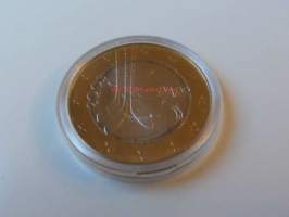5 euro euroa 2003  Jääkiekko MM juhlaraha  pillerissä